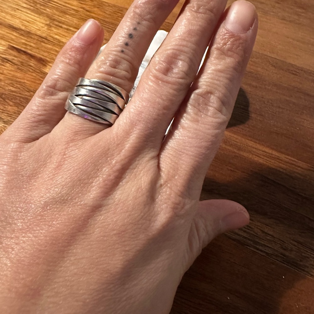 Thai Silver Ring - image 3